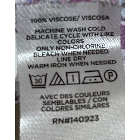 Loft Womens Size Small Boho Sleeveless Paisley Print Flowy Dress - Picture 9 of 9